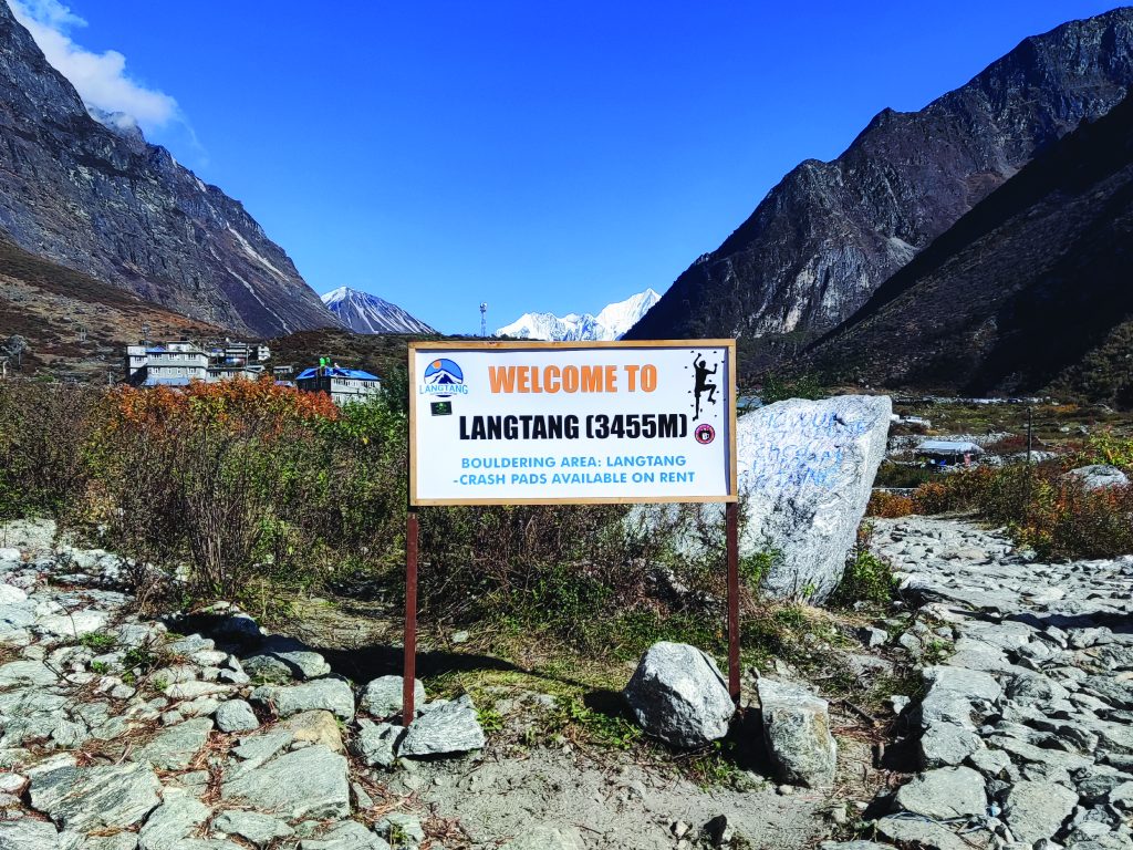 welcome to langtang